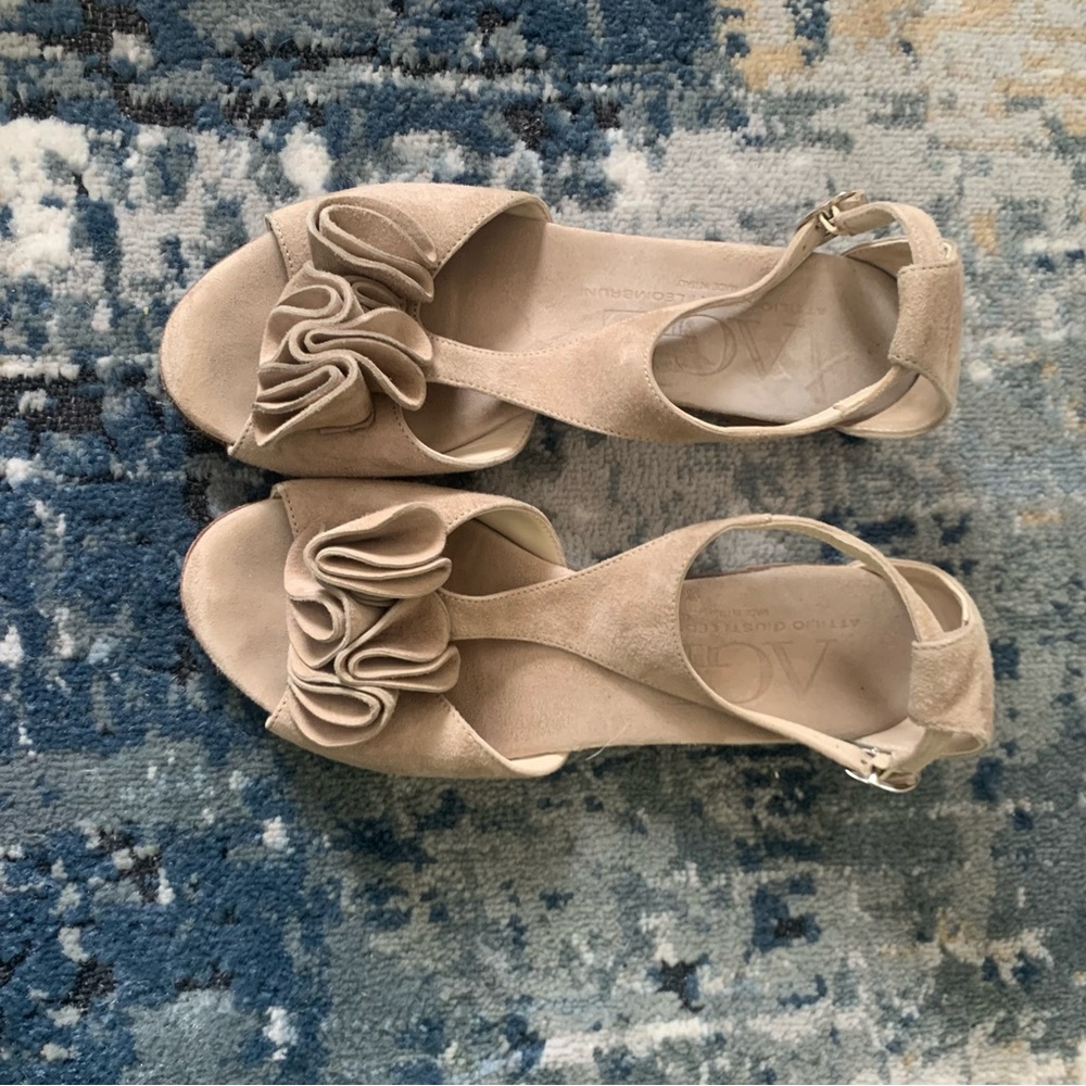 AGL Suede Sandals Size 38